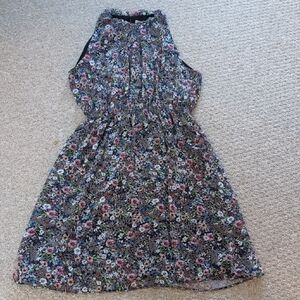 H&M Multicolor Floral Casual Dress